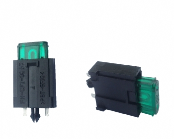 小號(hào)汽車插片保險(xiǎn)絲座，PCB安裝小號(hào)汽車插片保險(xiǎn)絲座，F(xiàn)KY-0297